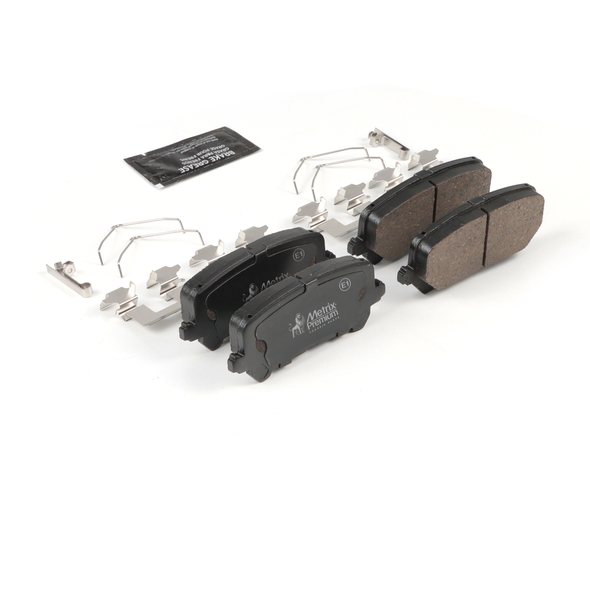 Metrix Premium Rear Disc Brake Pad Set 94096MC OE fit chassis parts