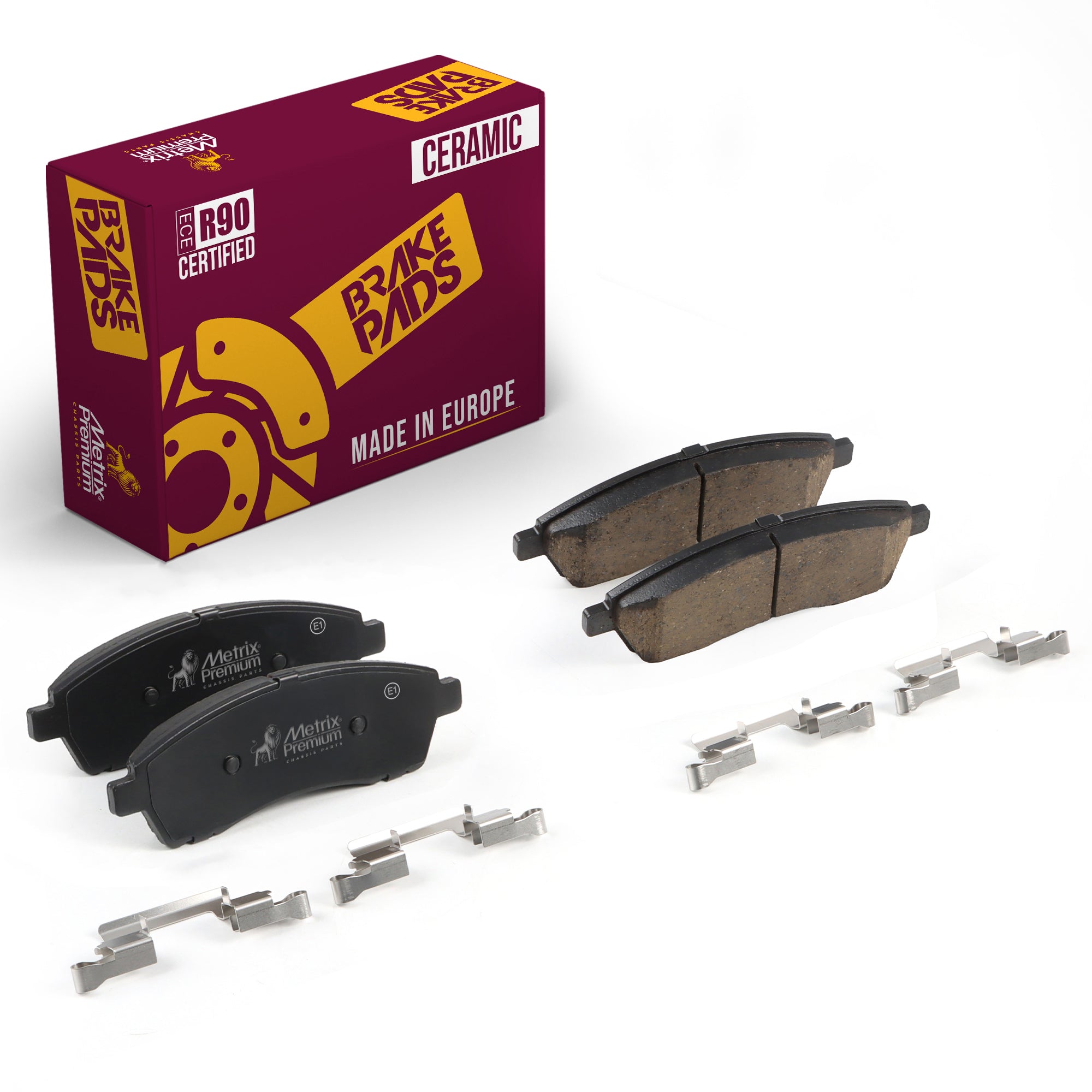 Metrix Premium Rear Disc Brake Pad Set 94099MC OEM fit auto parts