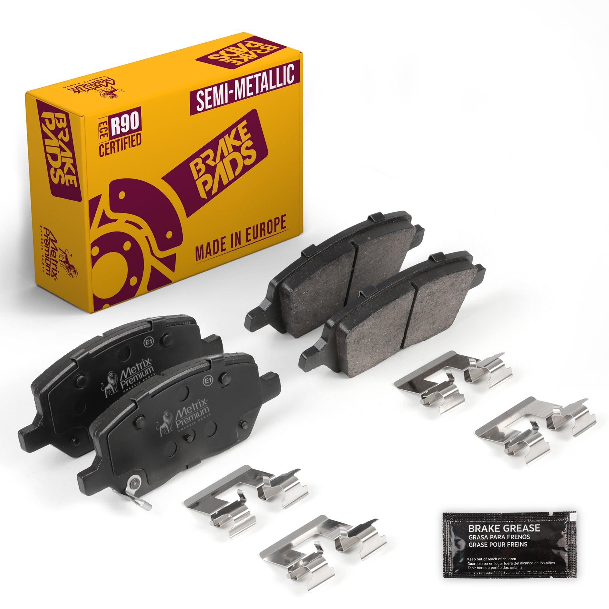 Metrix Premium Chassis Parts Rear Disc Brake Pad Set 94109MS OEM fit auto parts