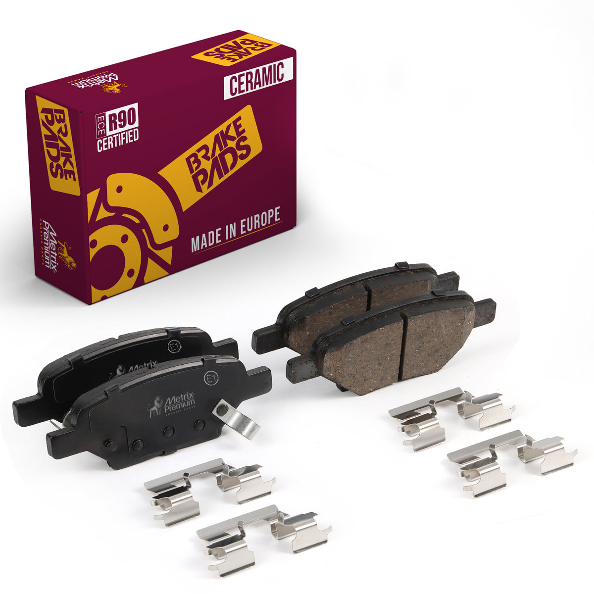 Metrix Premium Rear Disc Brake Pad Set 94115MC OEM fit auto parts