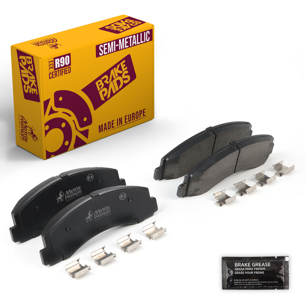 Metrix Premium Front Disc Brake Pad Set 94120MS OEM fit auto parts