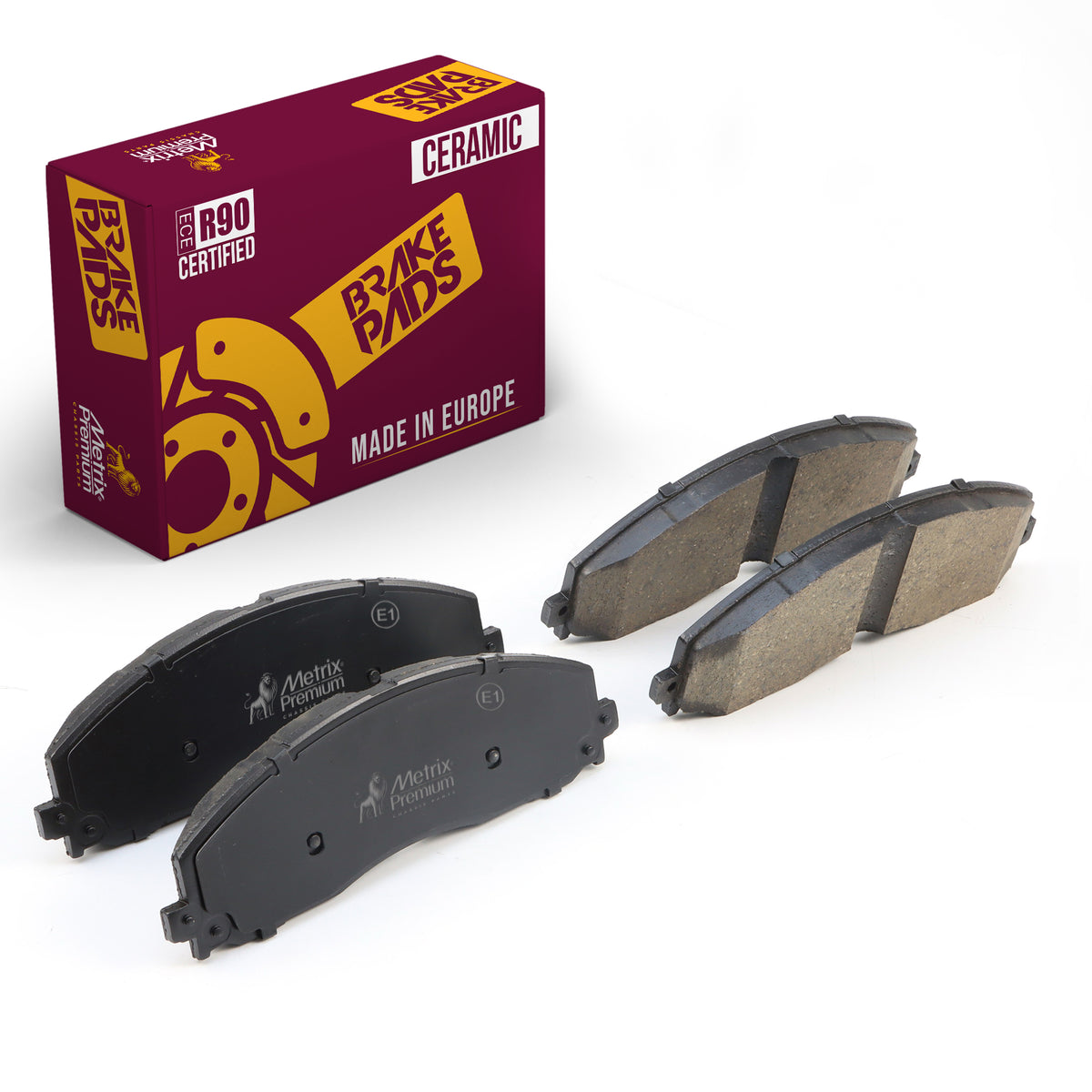 Metrix Premium Front Disc Brake Pad Set 94137MC OEM fit auto parts