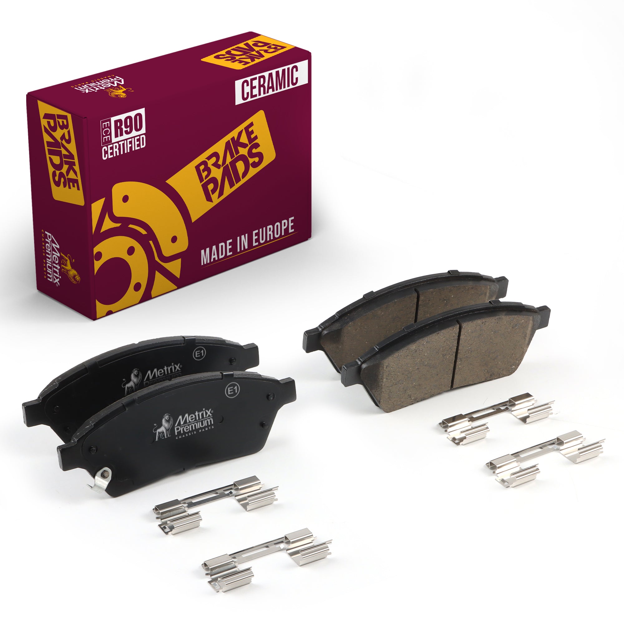 Metrix Premium Chassis Parts Front Disc Brake Pad Set 94153MC for CADILLAC, SAAB