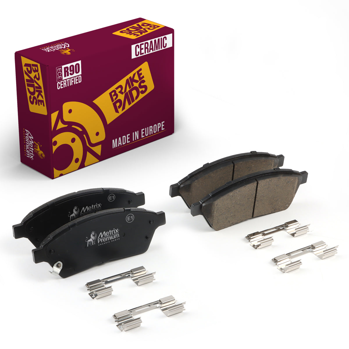 Metrix Premium Chassis Parts Front Disc Brake Pad Set 94153MC for CADILLAC, SAAB