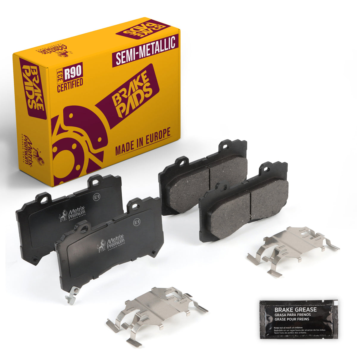 Metrix Premium Front Disc Brake Pad Set 94155MS OEM fit auto parts