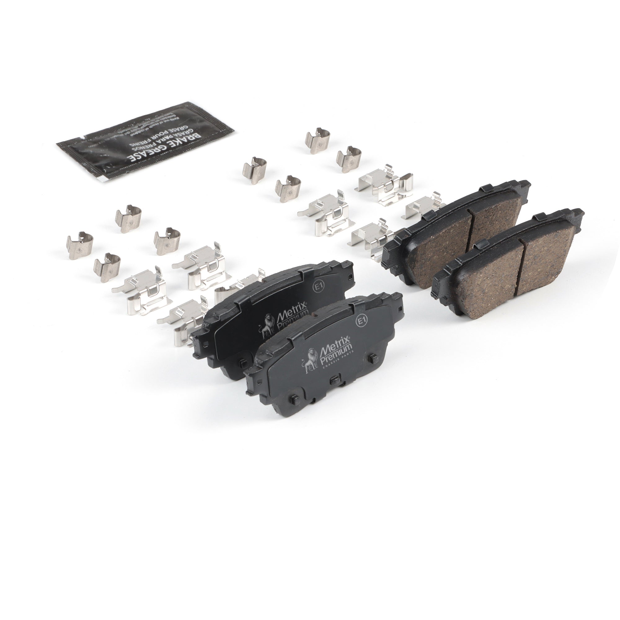 Metrix Premium Rear Disc Brake Pad Set 94161MC OE fit chassis parts