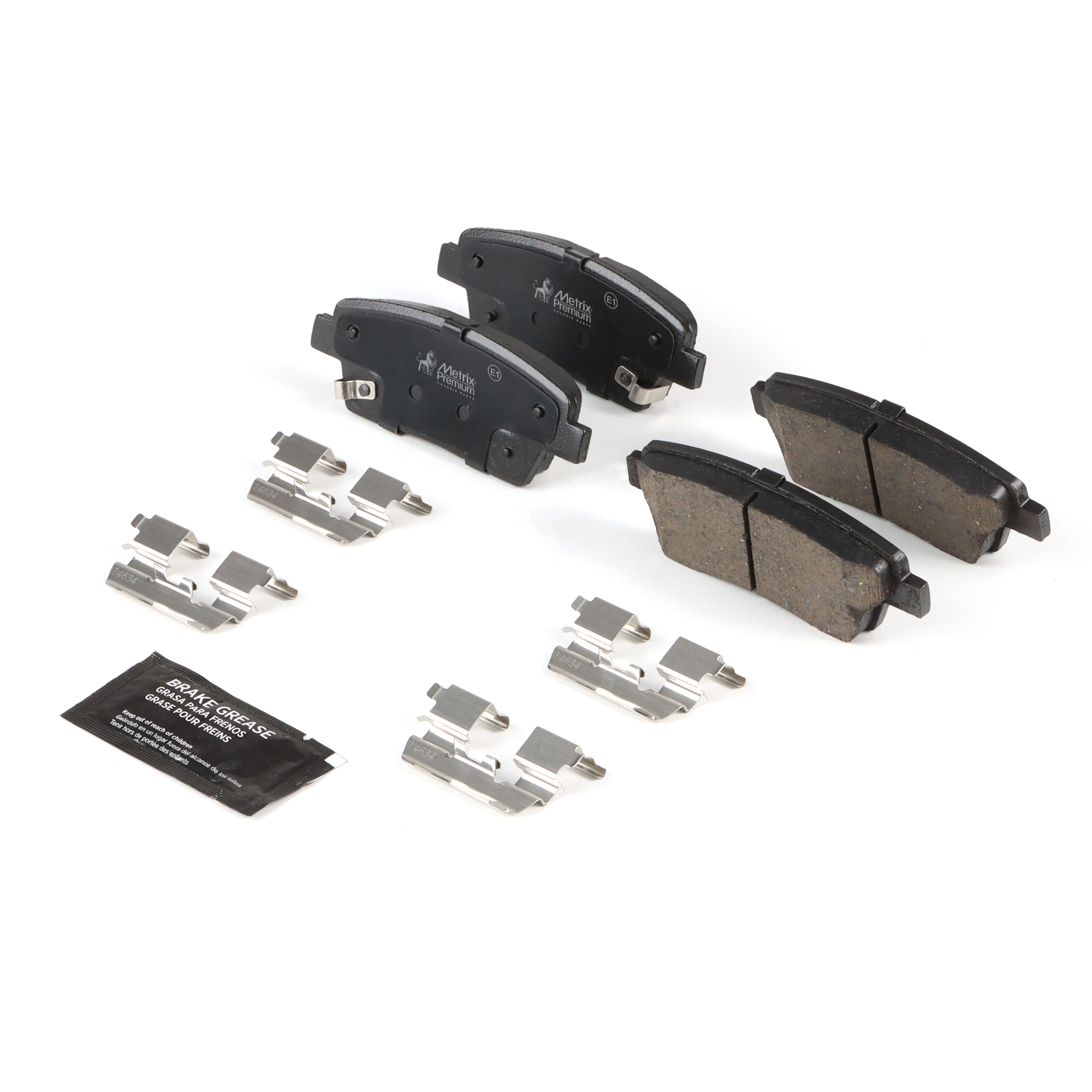Rear Disc Brake Pad Set 94162MC