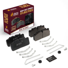 Metrix Premium Chassis Parts Front and Rear Disc Brake Pad Set 94194MH OEM fit auto parts