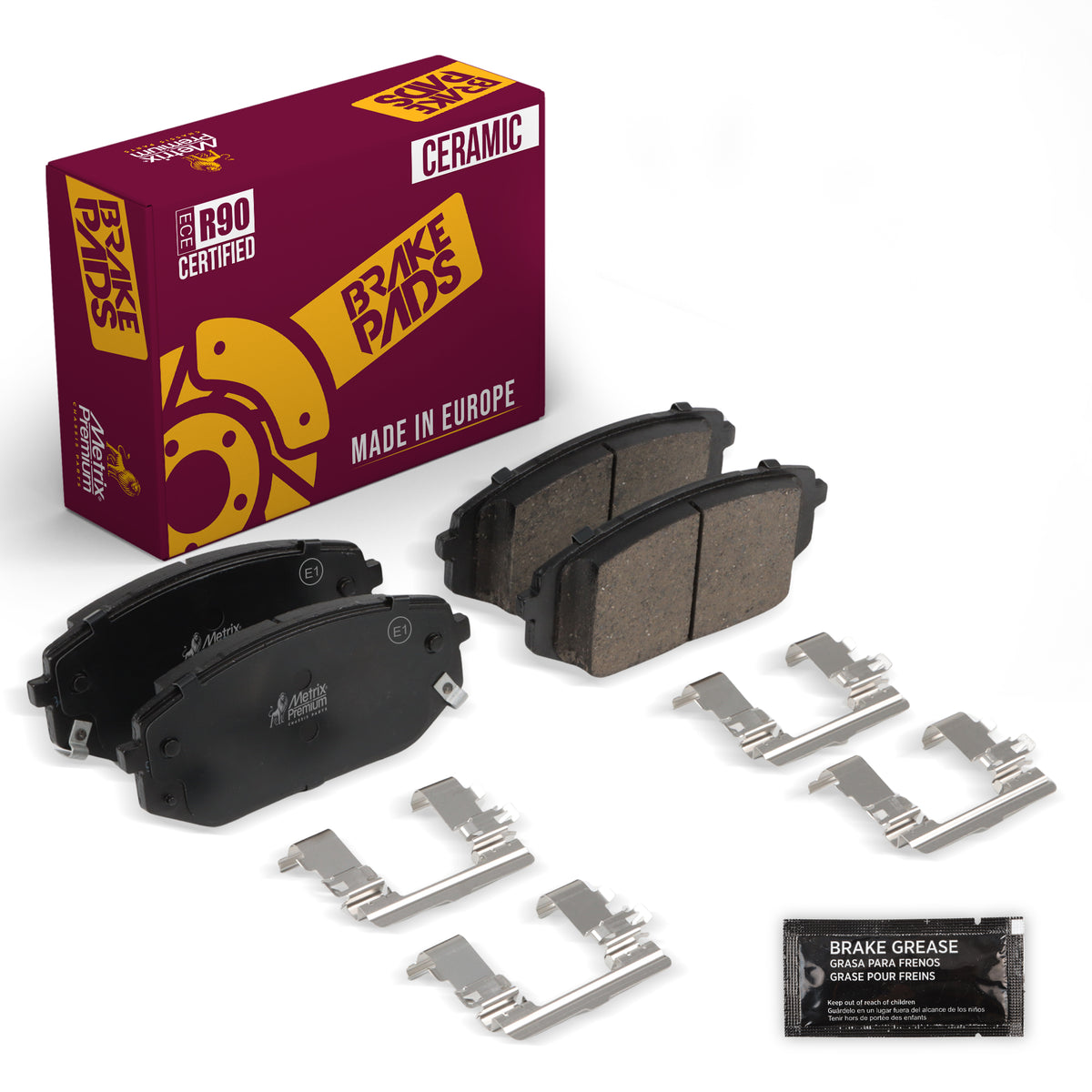 Metrix Premium Front Disc Brake Pad Set 94218MC OEM fit auto parts