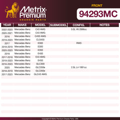 Metrix Premium Chassis Parts  suspension steering brake parts
