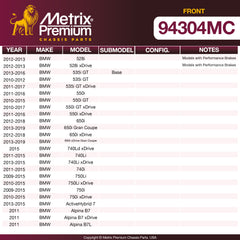 Metrix Premium Chassis Parts  suspension steering brake parts