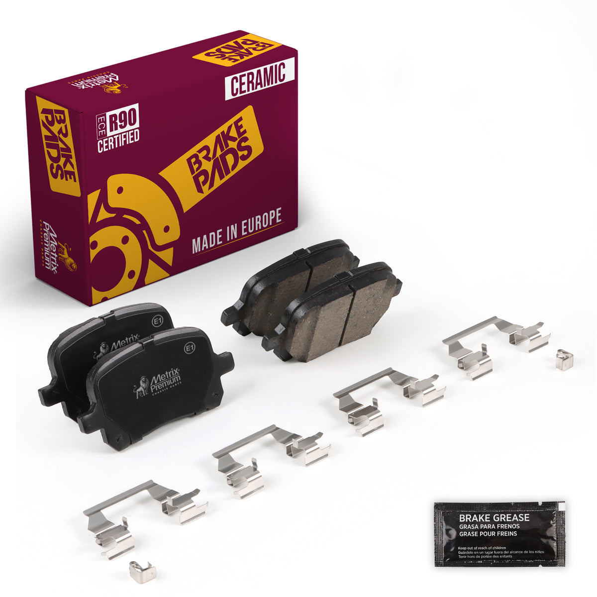 Metrix Premium Front Disc Brake Pad Set 94316MC OEM fit auto parts