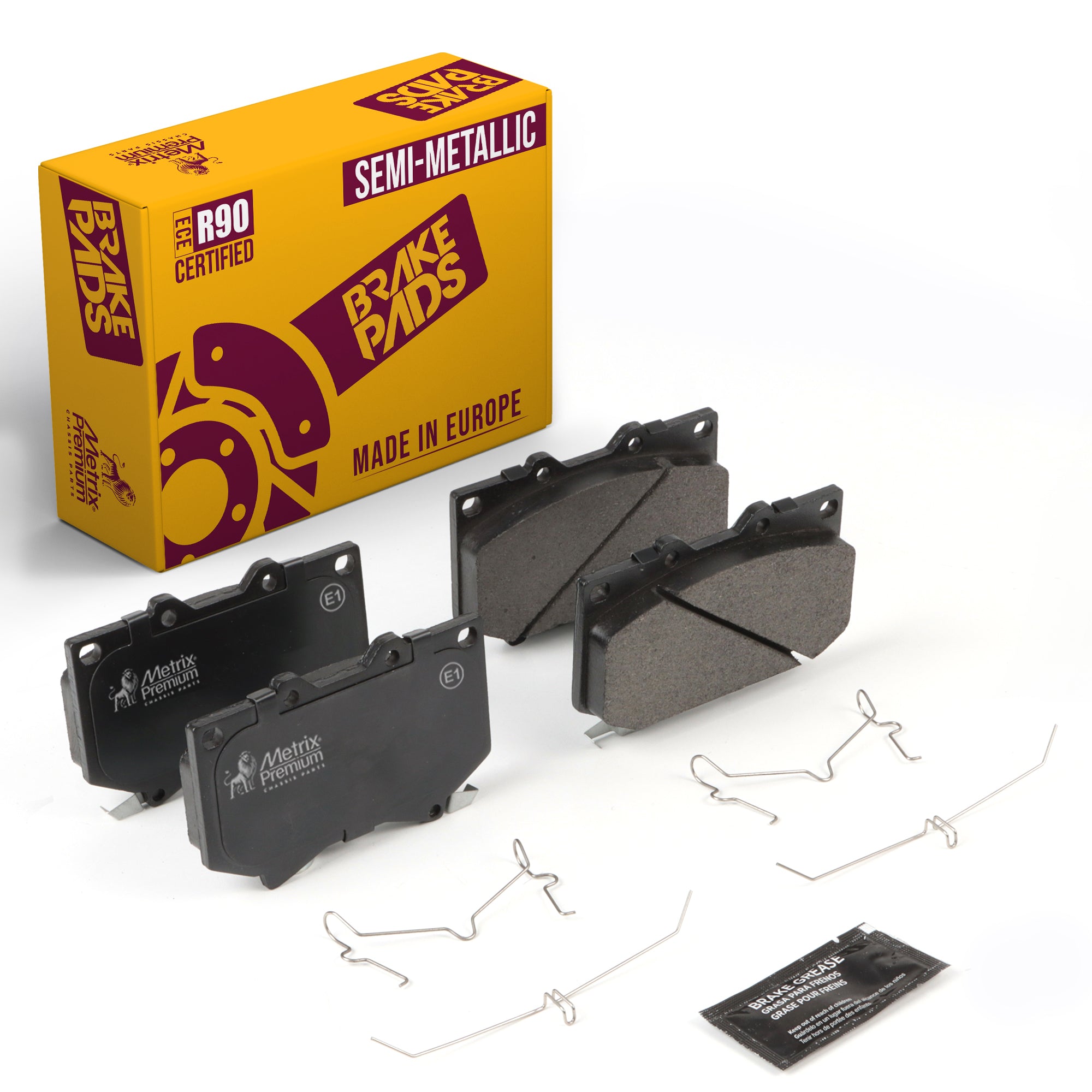 Metrix Premium Front Disc Brake Pad Set 94325MS OEM fit auto parts