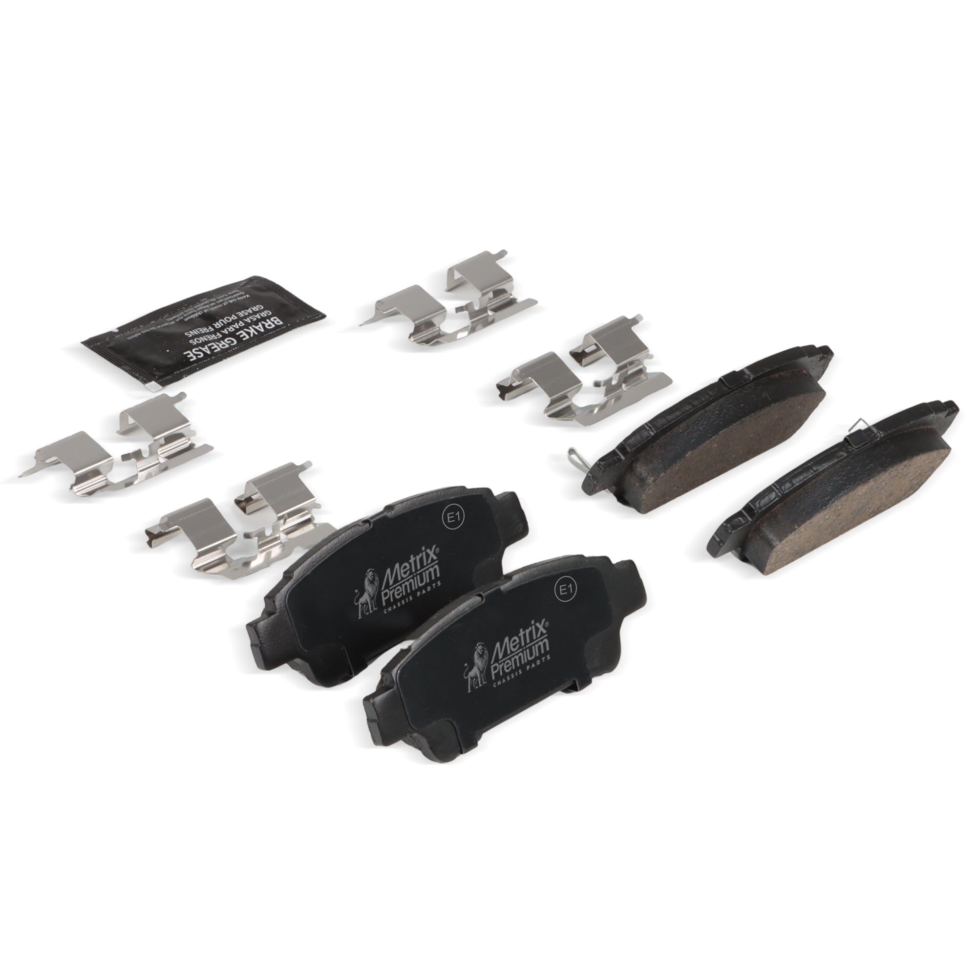 Metrix Premium Rear Disc Brake Pad Set 94334MC OE fit chassis parts