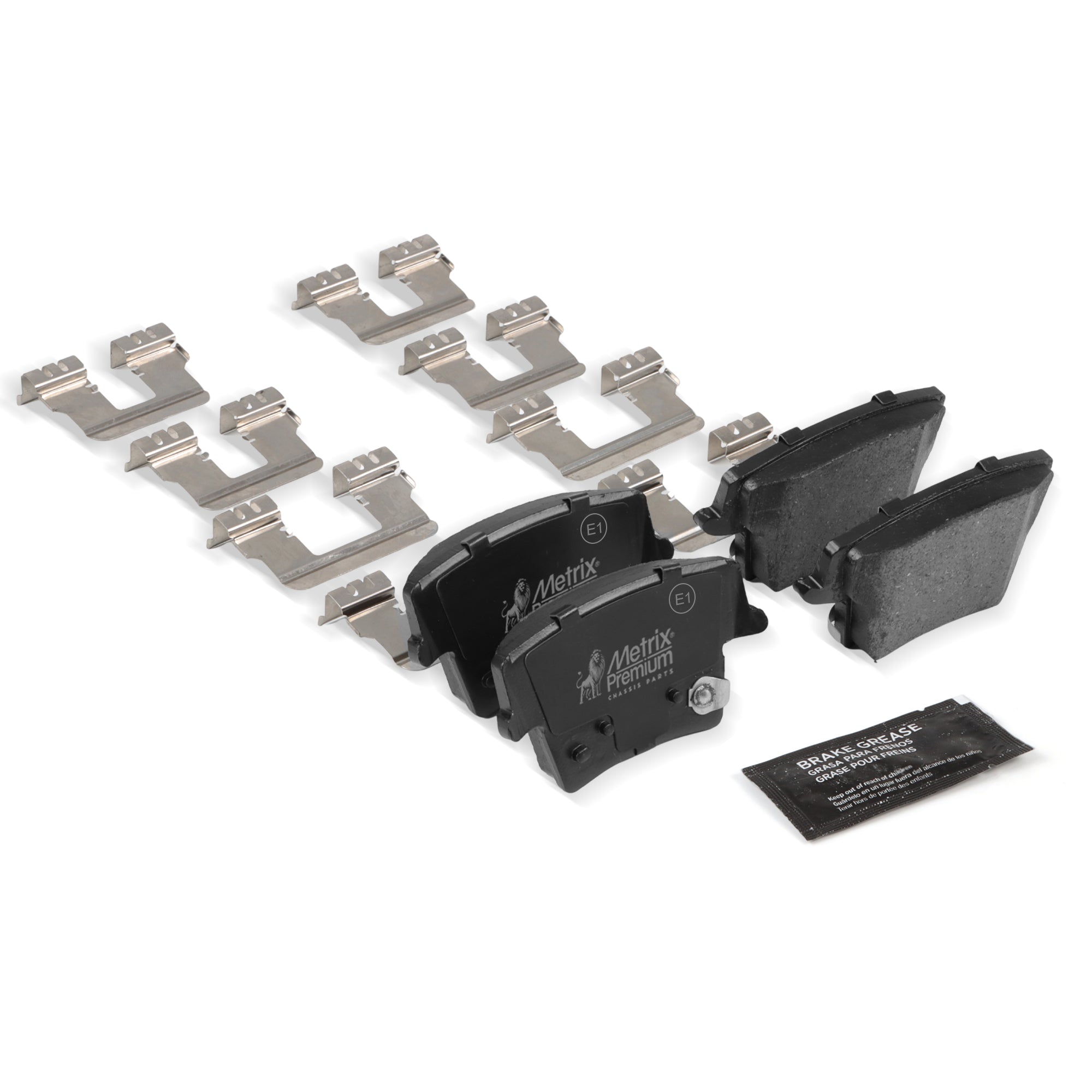 Metrix Premium Rear Disc Brake Pad Set 94341MS OEM fit auto parts