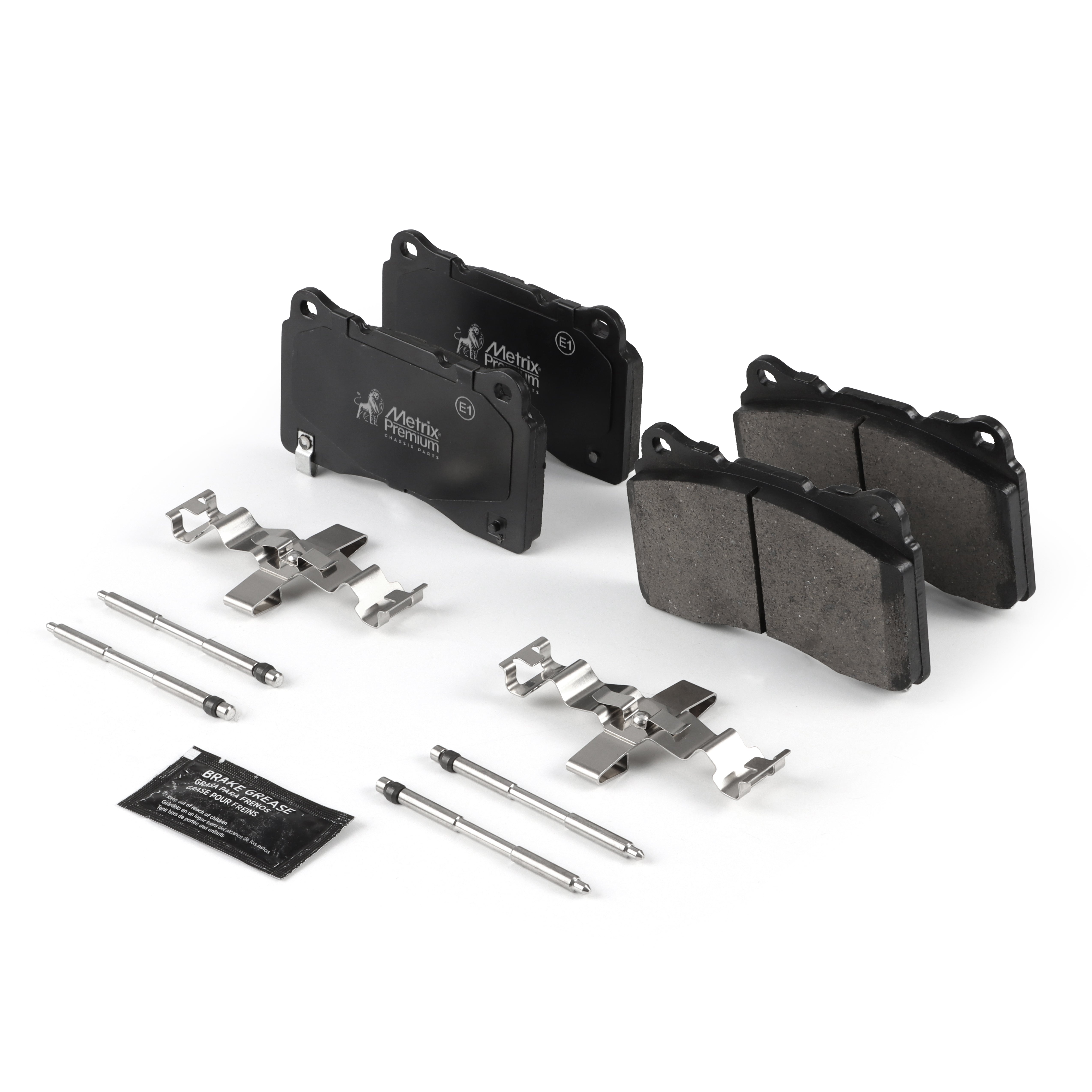 Front and Rear Disc Brake Pad Set 94347MS