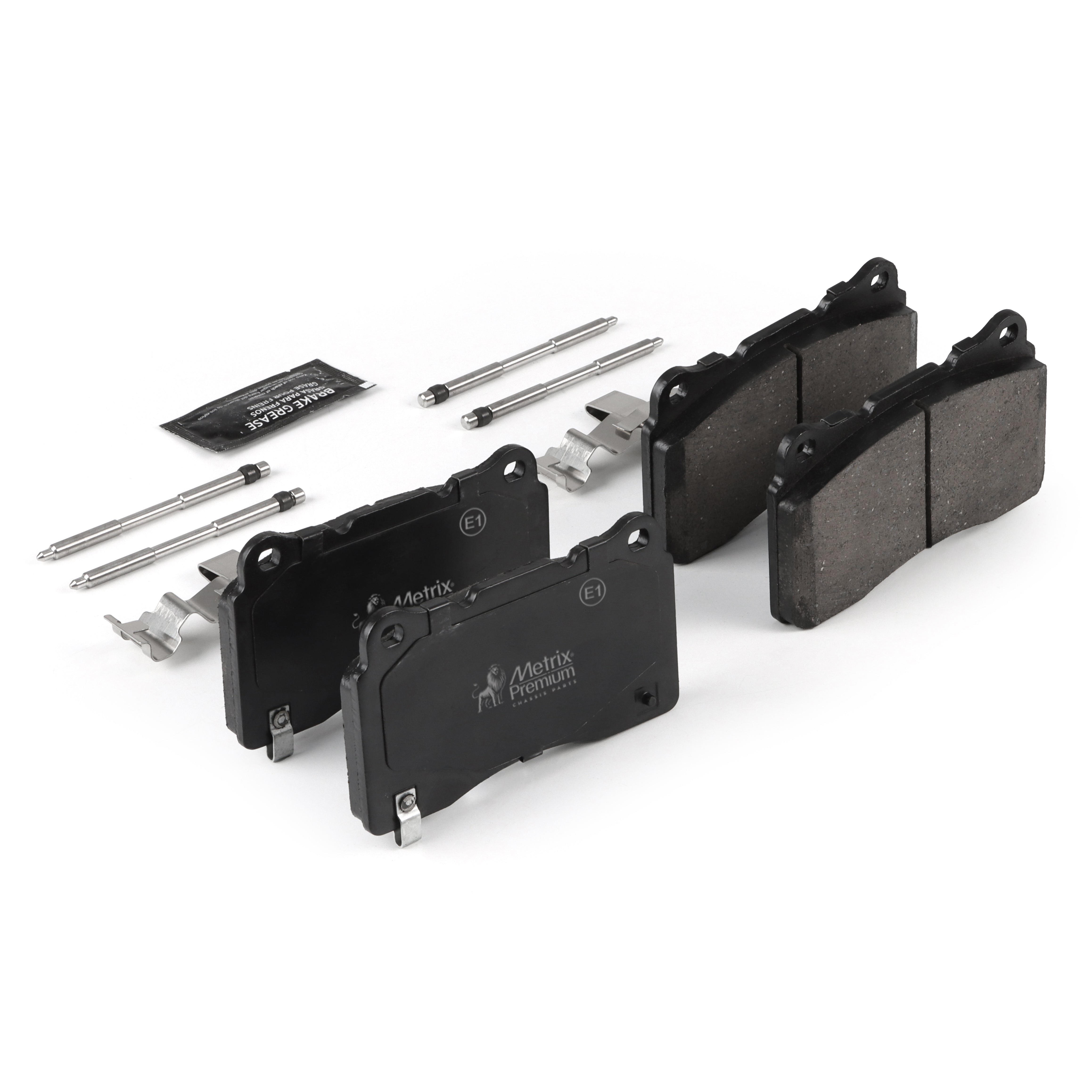 Front and Rear Disc Brake Pad Set 94347MS