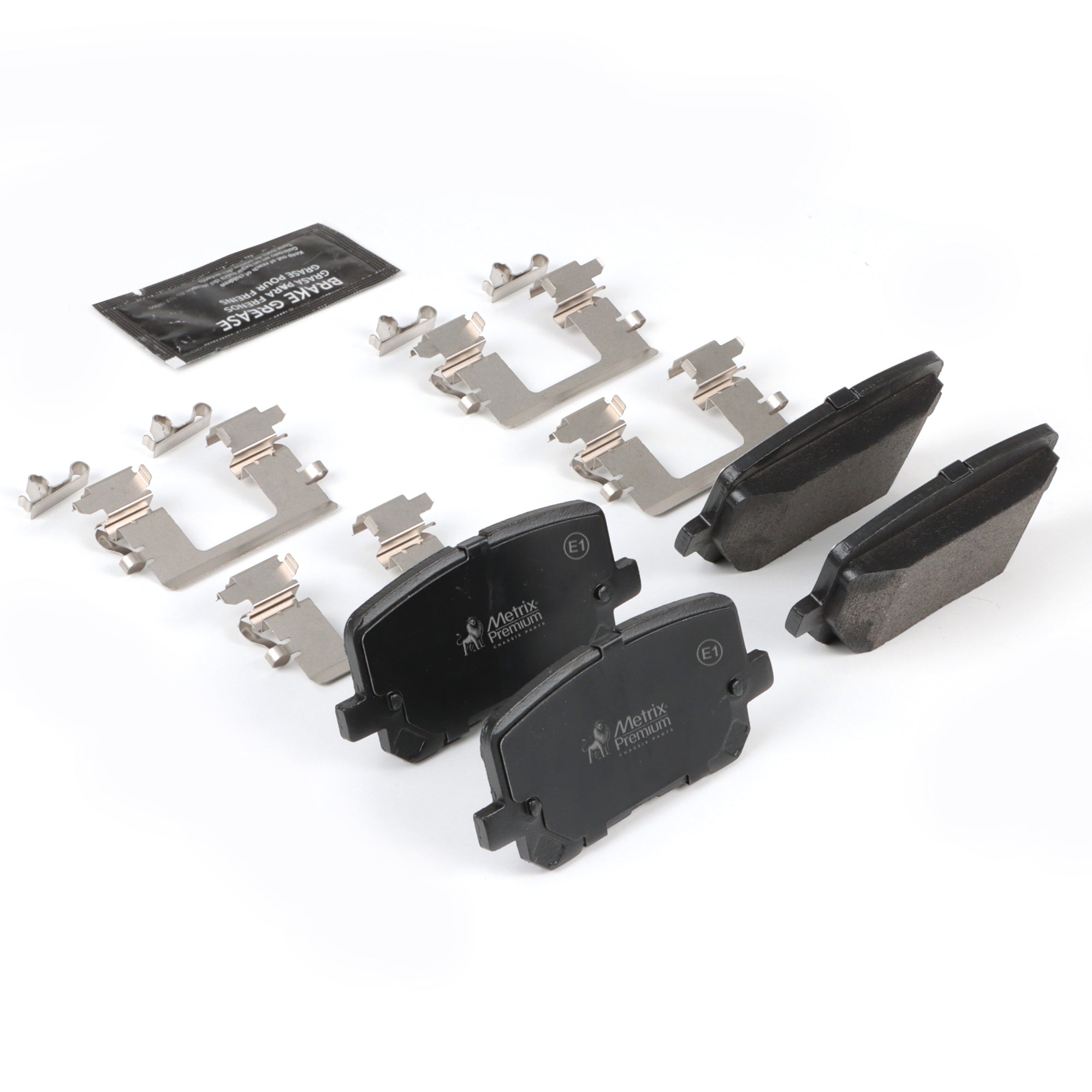 Metrix Premium Rear Disc Brake Pad Set 94372MS OE fit chassis parts