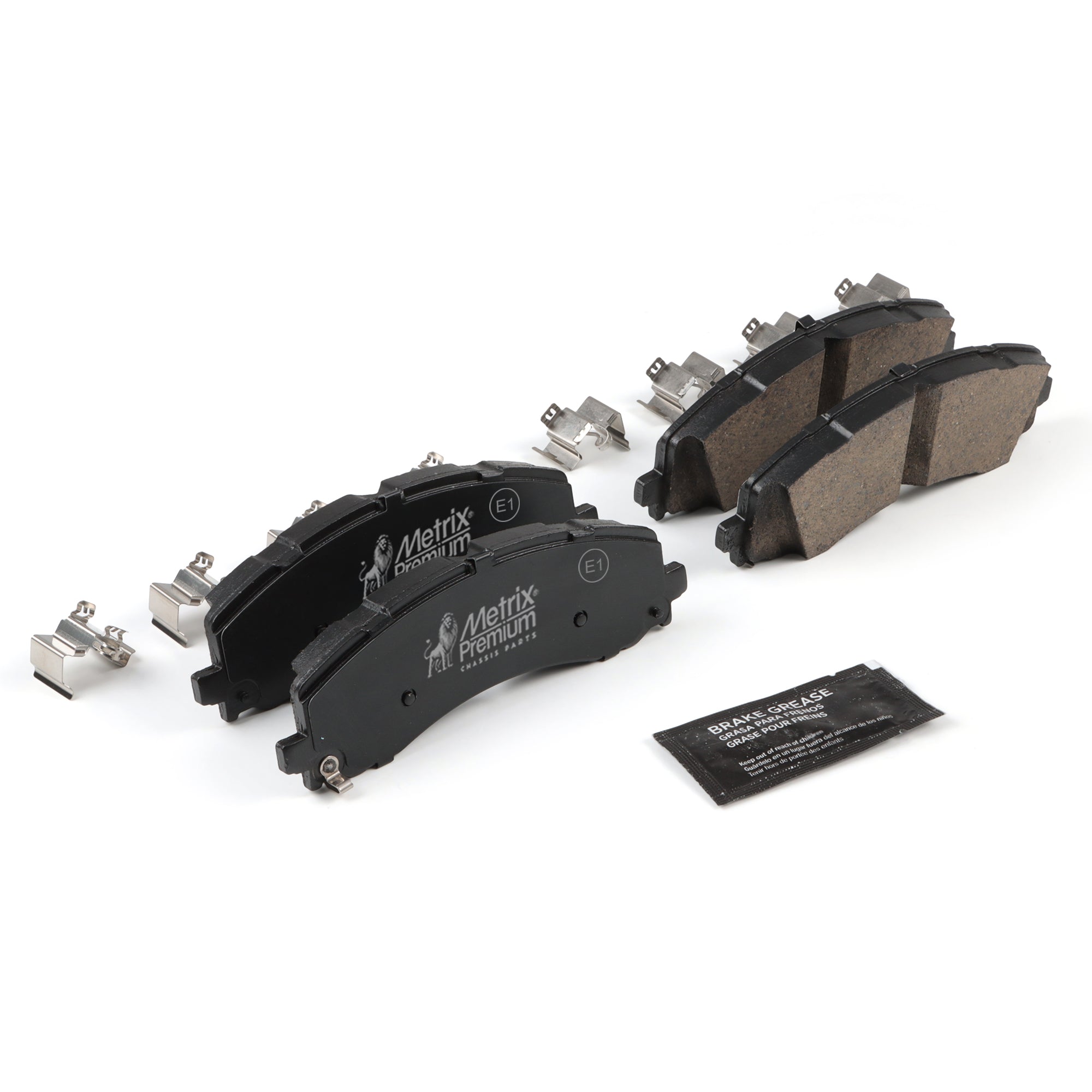 Metrix Premium Rear Disc Brake Pad Set 94373MC OE fit chassis parts