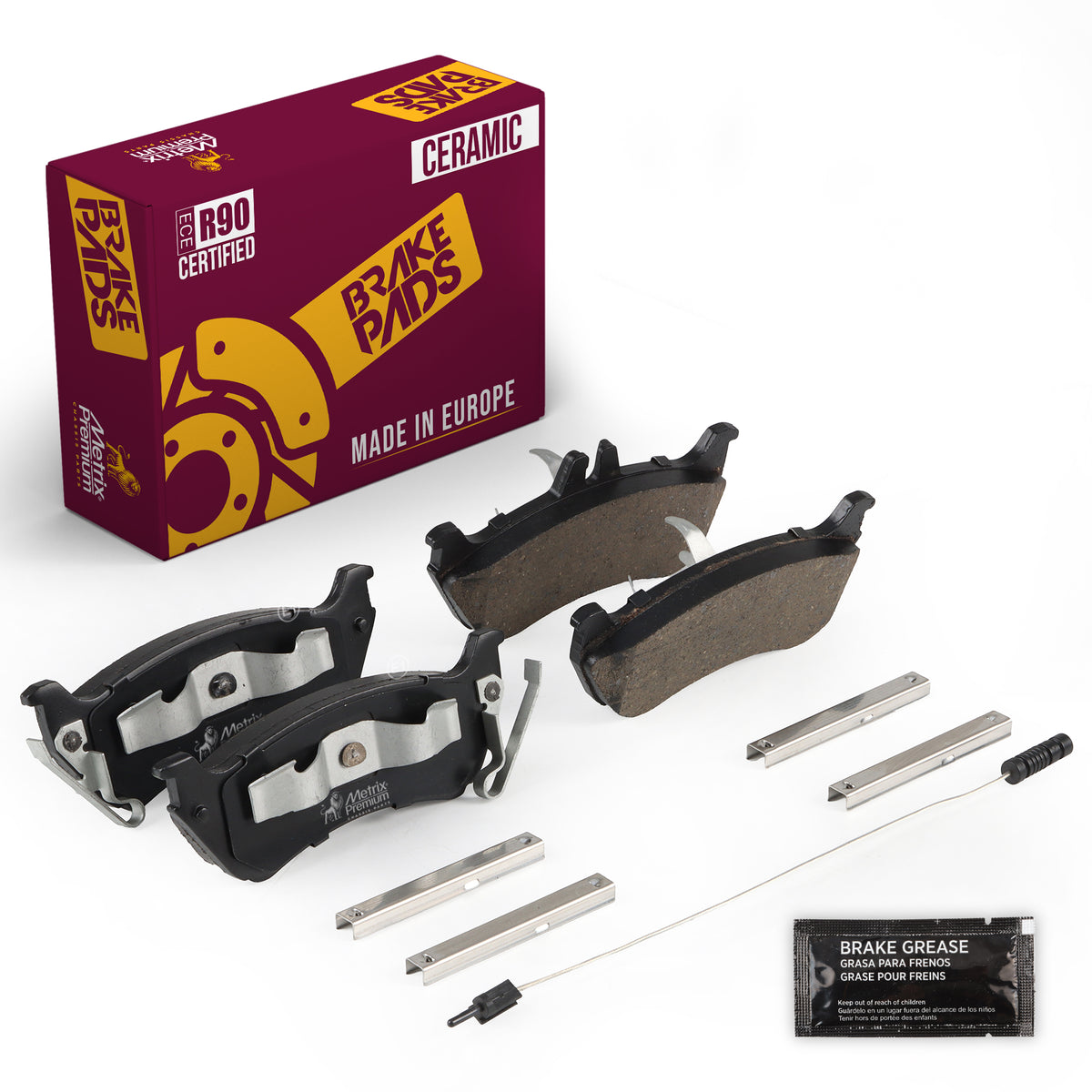 Metrix Premium Chassis Parts Rear Disc Brake Pad Set 94423MC OEM fit auto parts