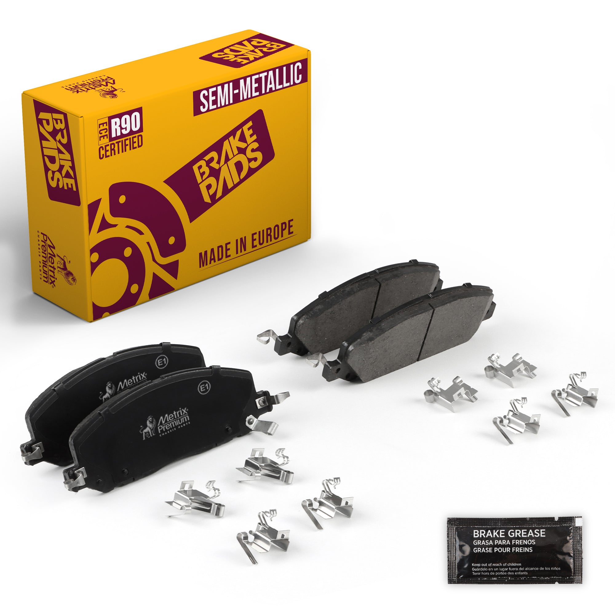 Metrix Premium Chassis Parts Front Disc Brake Pad Set 94425MS for FORD, LINCOLN