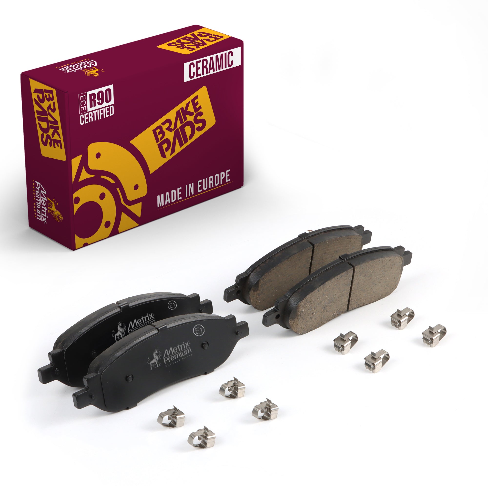 Metrix Premium Rear Disc Brake Pad Set 94434MC OEM fit auto parts