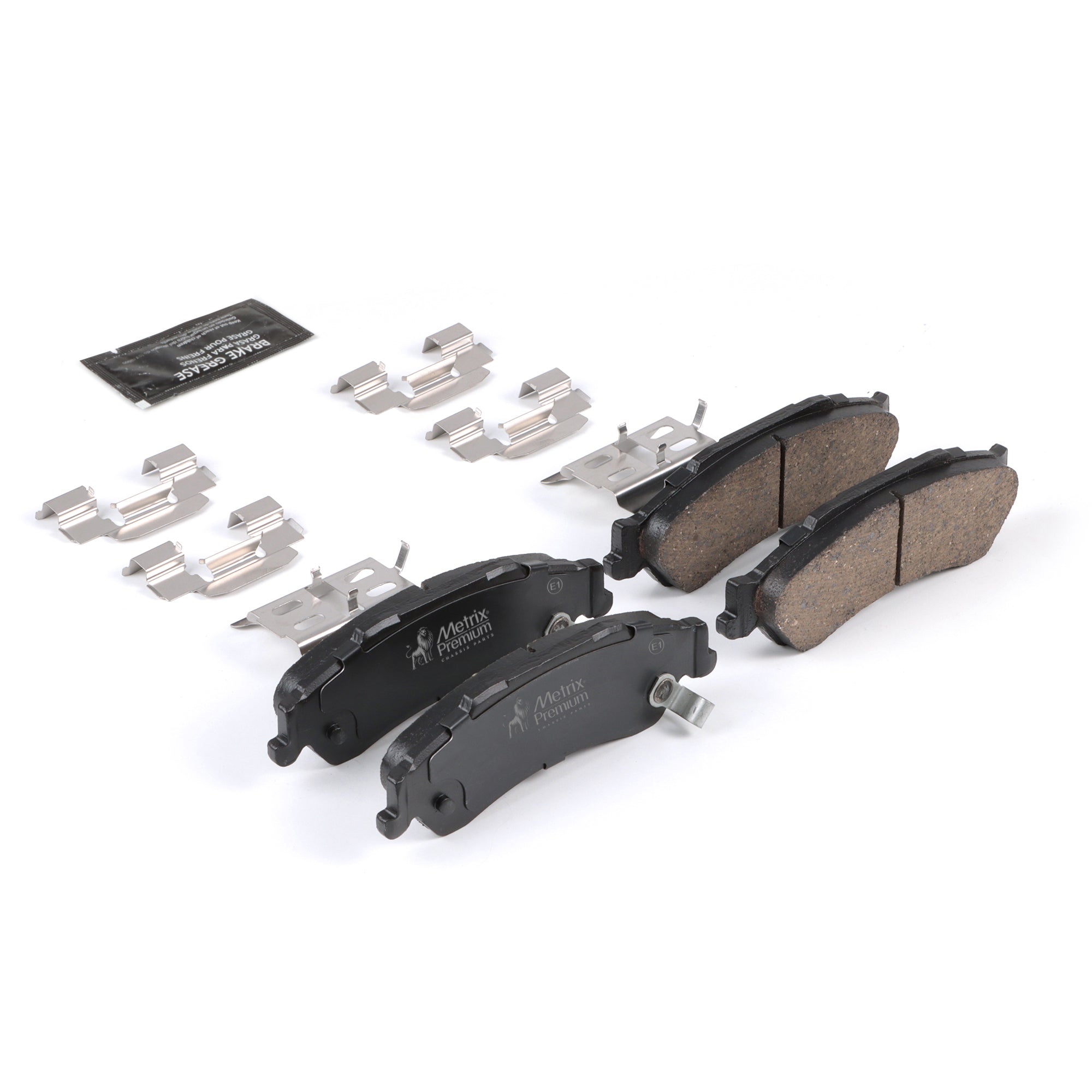 Metrix Premium Rear Disc Brake Pad Set 94438MC OE fit chassis parts