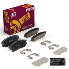 Metrix Premium Chassis Parts Front Disc Brake Pad Set 94444MC OEM fit auto parts