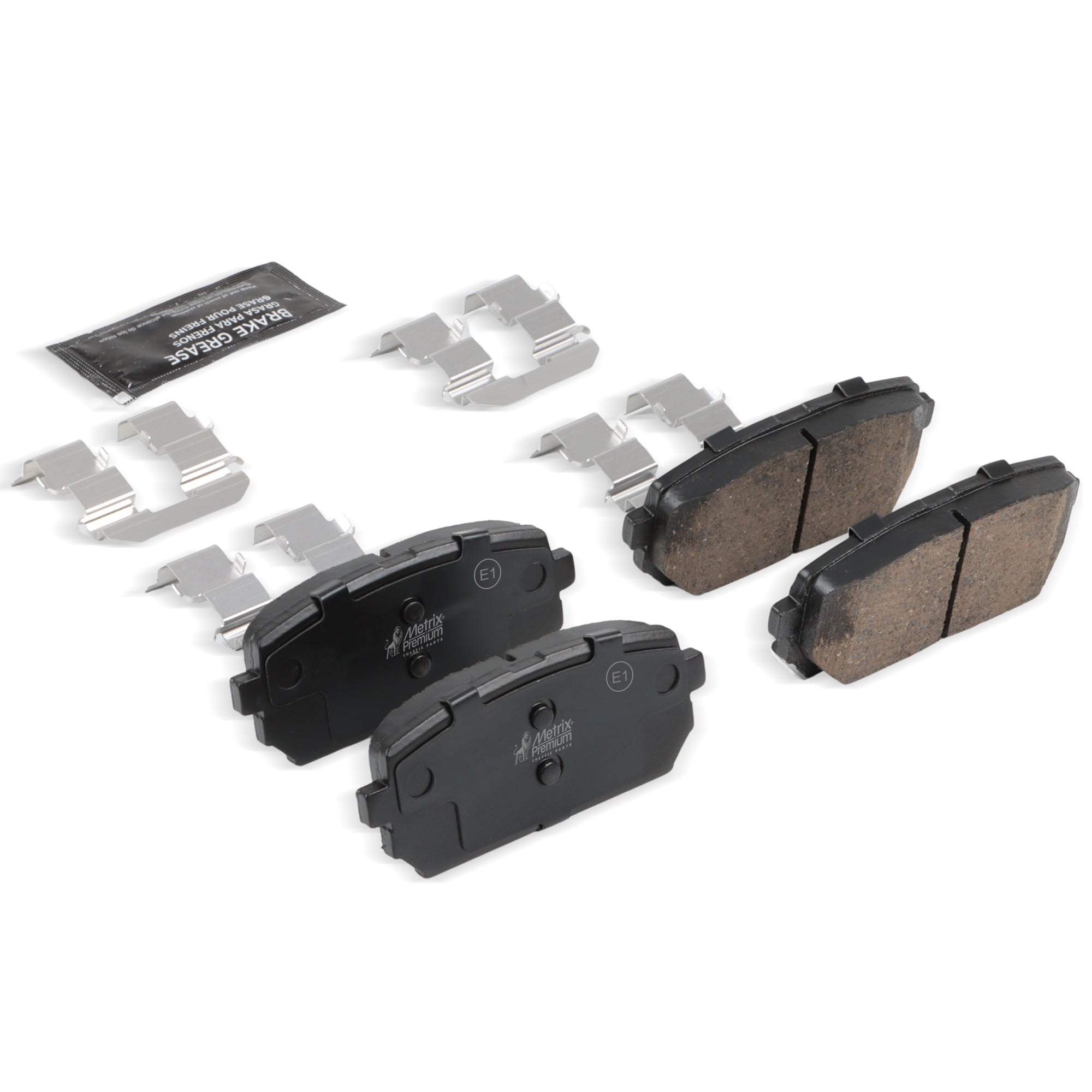 Metrix Premium Rear Disc Brake Pad Set 94446MC OE fit chassis parts