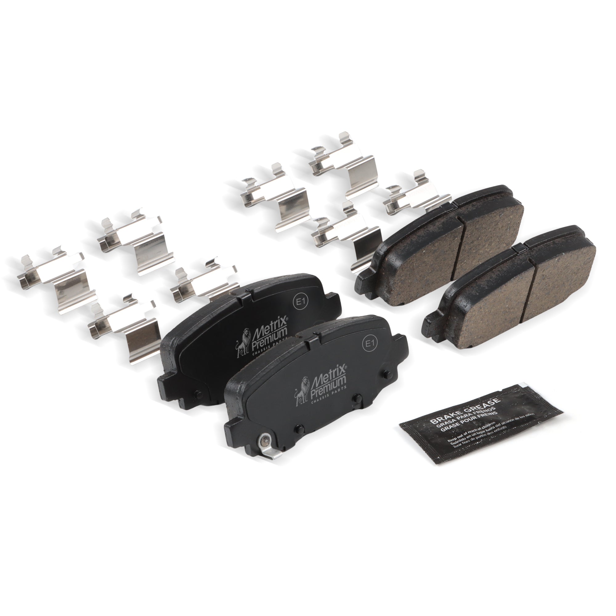 Metrix Premium Rear Disc Brake Pad Set 94477MC OE fit chassis parts