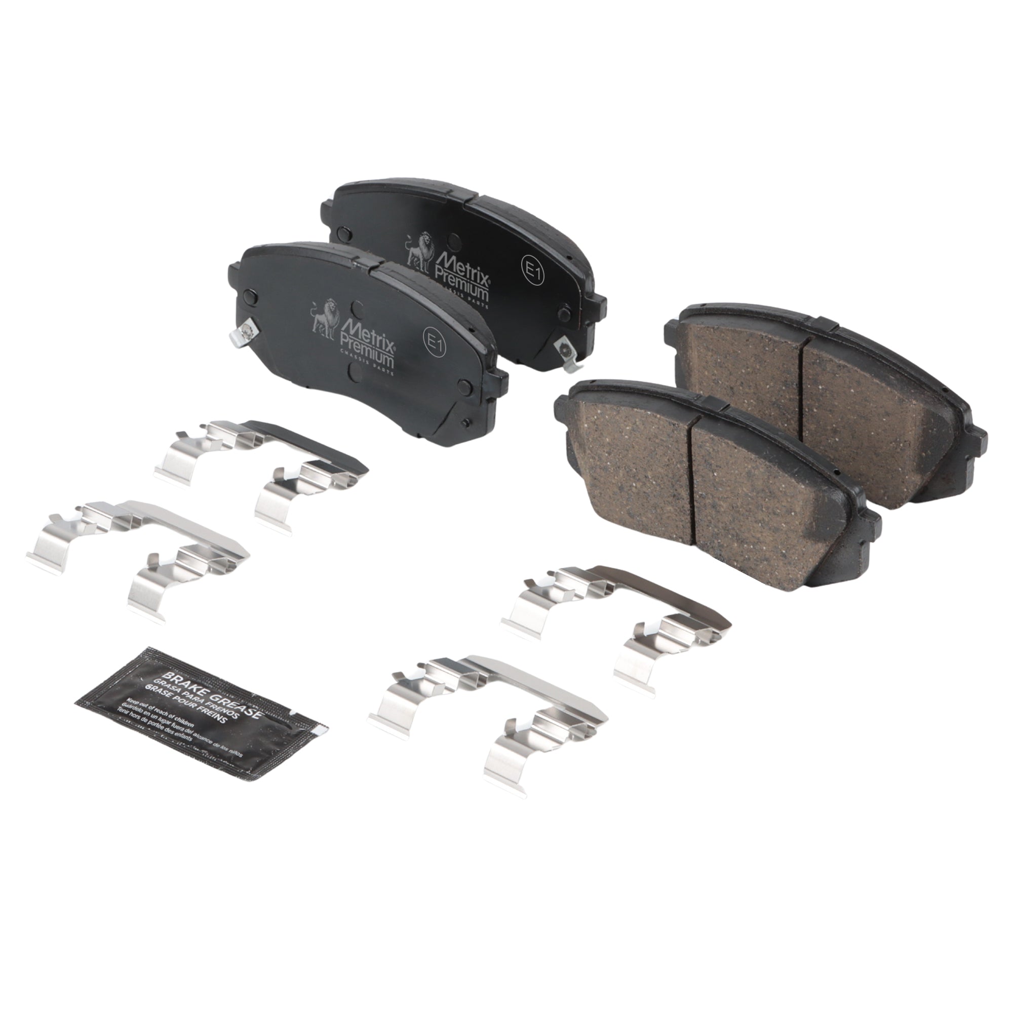 Metrix Premium Front Disc Brake Pad Set 94491MC OE fit chassis parts