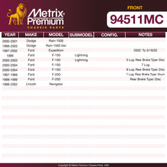 Metrix Premium Chassis Parts  suspension steering brake parts