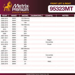 Metrix Premium Chassis Parts 2 PC Front Left & Right Stabilizer Bar Link Kit 95323MT aftermarket car parts