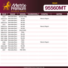 Metrix Premium Chassis Parts Rear Stabilizer Bar Link Kit 95560MT aftermarket car parts