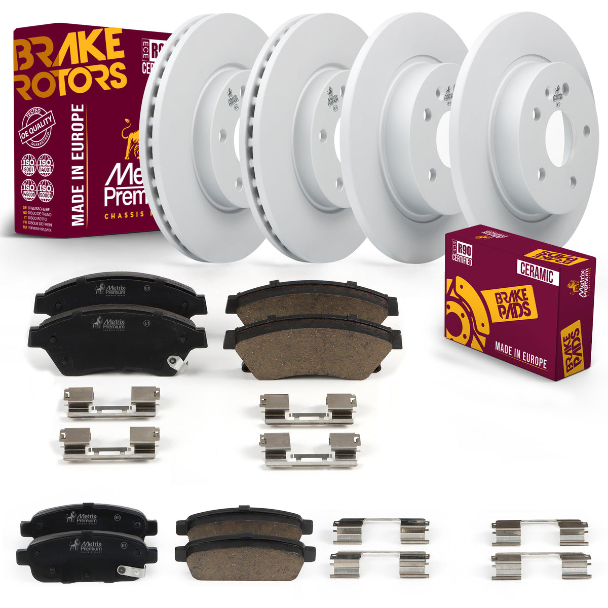 Metrix Premium Front & Rear Brake Kit 95713MT OEM fit auto parts