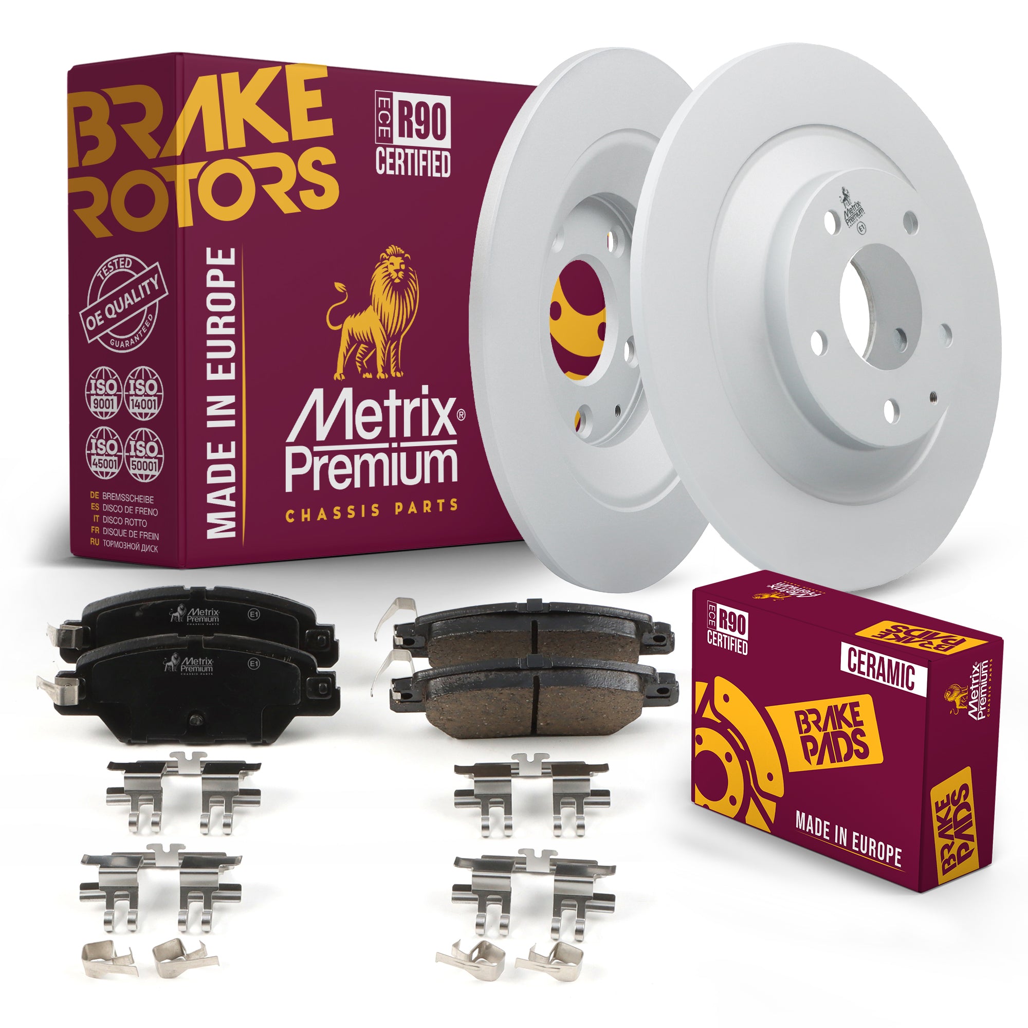 Metrix Premium Rear Brake Kit 95723MT OEM fit auto parts