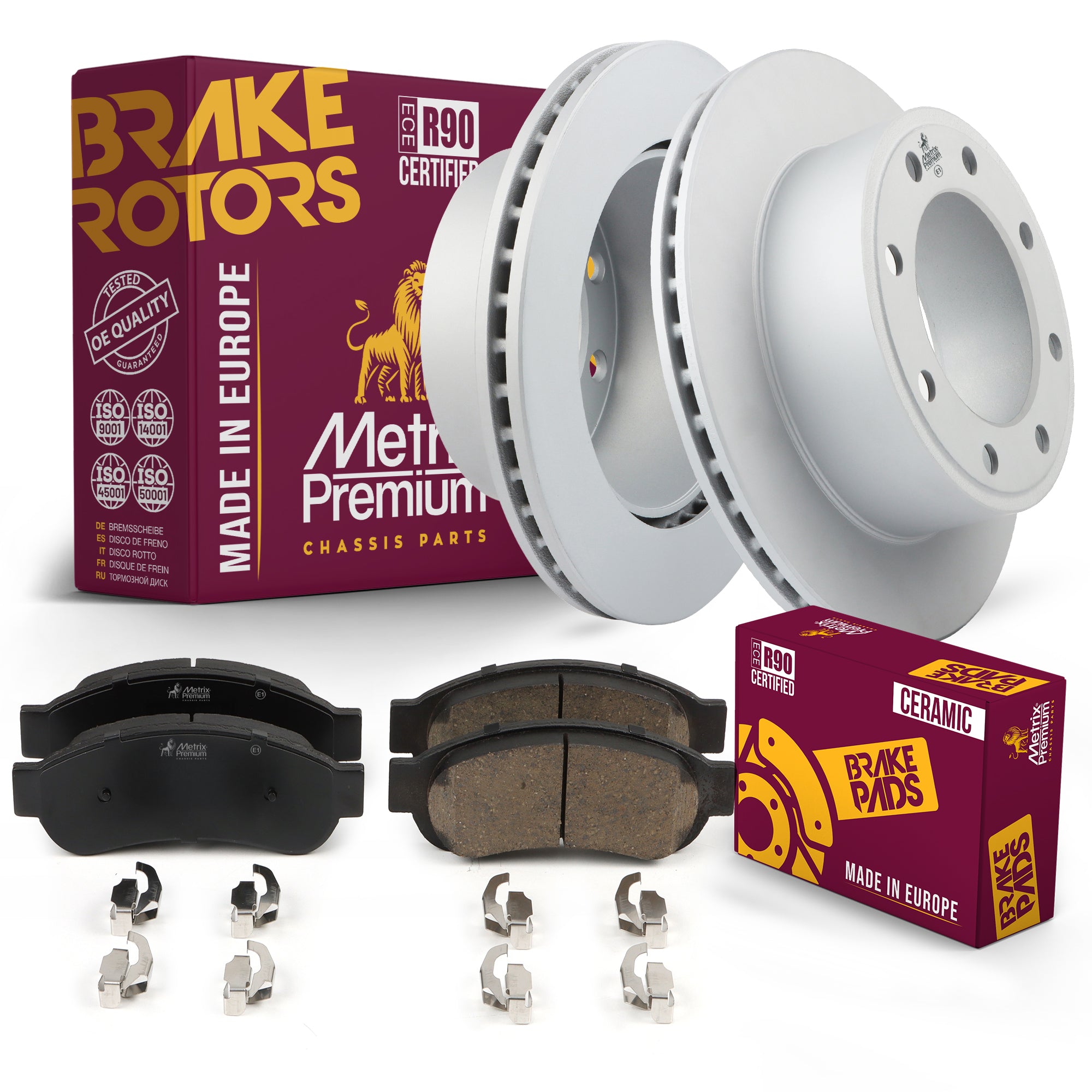 Metrix Premium Rear Brake Kit 95730MT OEM fit auto parts