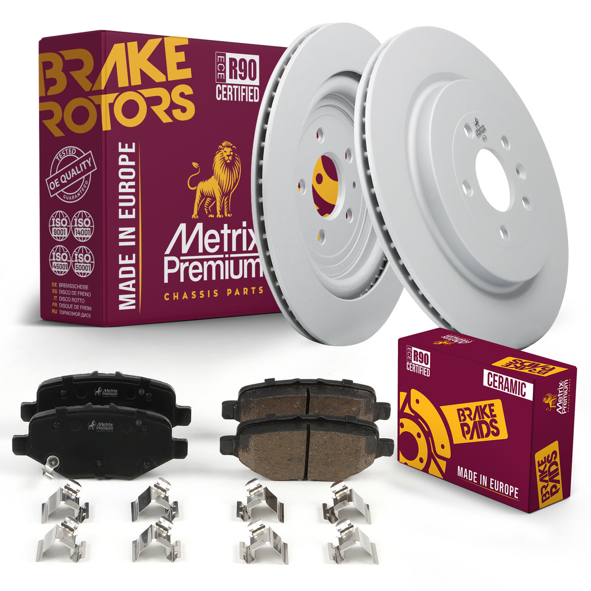 Metrix Premium Rear Brake Kit 95731MT OEM fit auto parts