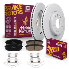 Metrix Premium Front Brake Kit 95753MT OEM fit auto parts
