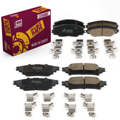 Metrix Premium Front & Rear Brake Pad Kit 95777MT OEM fit auto parts