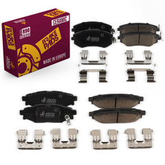 Metrix Premium Front & Rear Brake Pad Kit 95780MT OEM fit auto parts