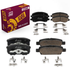 Metrix Premium Front & Rear Brake Pad Kit 95813MT OEM fit auto parts