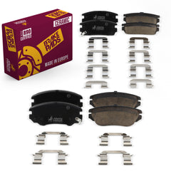 Metrix Premium Front & Rear Brake Pad Kit 95820MT OEM fit auto parts