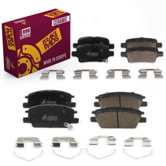 Metrix Premium Front & Rear Brake Pad Kit 95829MT OEM fit auto parts