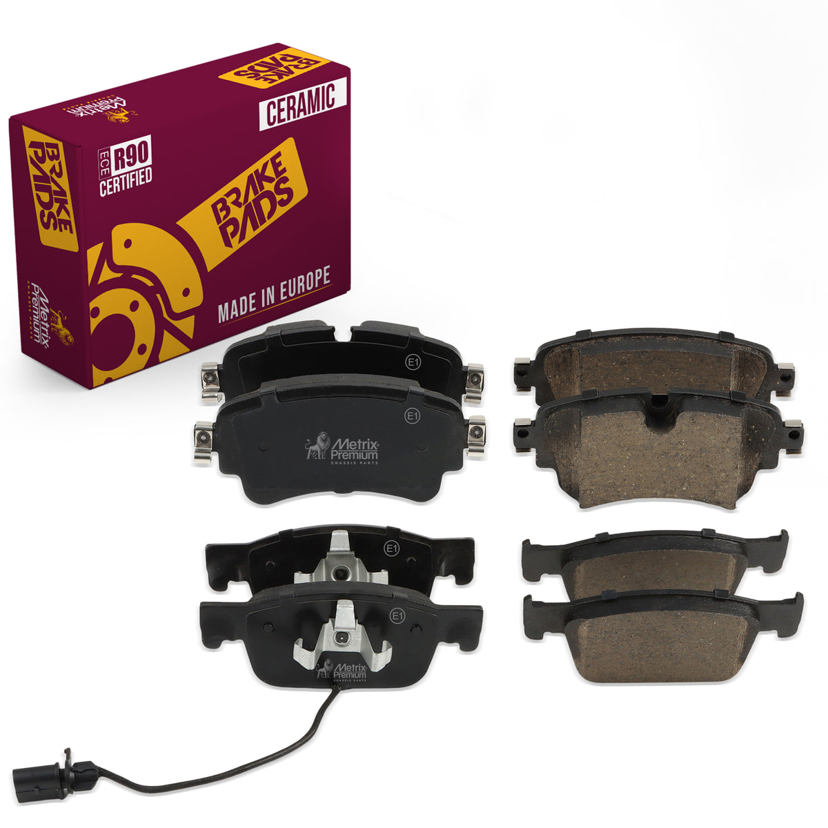 Metrix Premium Front & Rear Brake Pad Kit 95835MT OEM fit auto parts