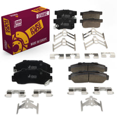 Metrix Premium Front & Rear Brake Pad Kit 95838MT OEM fit auto parts