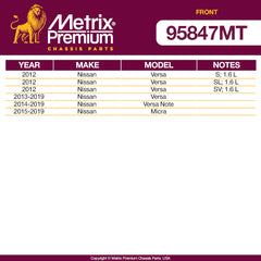 Metrix Premium Front End 8 PC Suspension Kit 95847MT for Nissan aftermarket auto parts