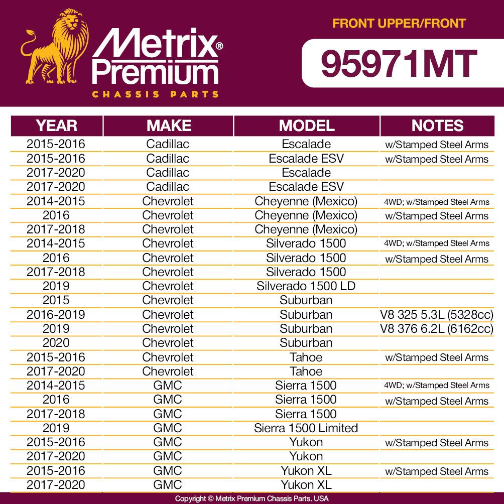 Metrix Premium 4 PC  Control Arm and Stabilizer Bar Link Kit 95971MT OEM fit