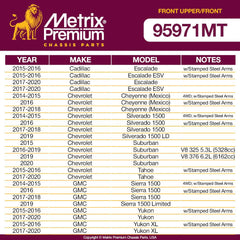 Metrix Premium 4 PC  Control Arm and Stabilizer Bar Link Kit 95971MT OEM fit