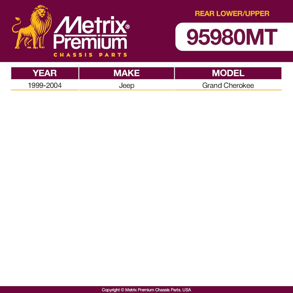Metrix Premium 4 PC Control Arm and Ball Joint 95980MT OEM fit